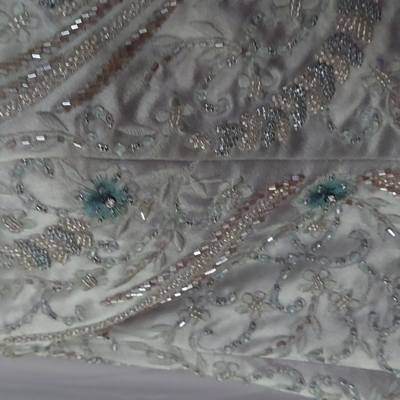 Montage Mon Cheri Beaded Corset Top A-Line Formal Dress With Jacket Size 6 - Picture 8 of 10